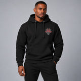 Fumetsu Inked - Tiger Hoodie Black/Red Photoshoot 3