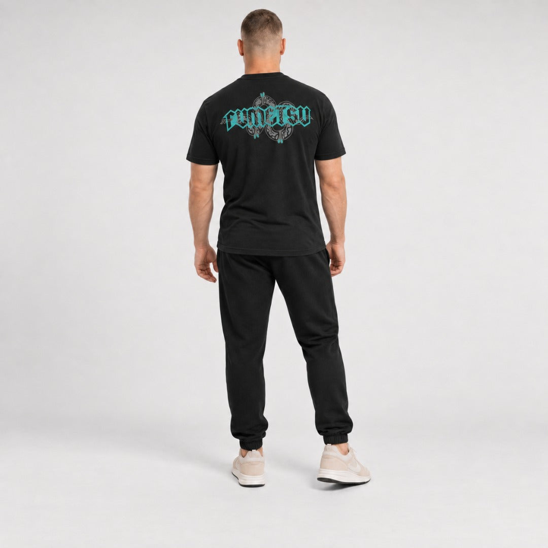 Fumetsu Inked - Snake T-Shirt Black/Grey/Teal