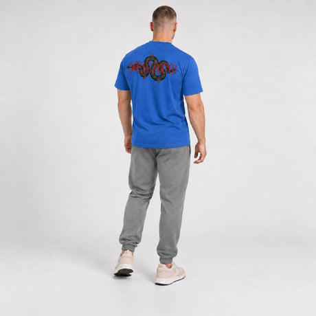 Fumetsu Inked - Snake T-Shirt Blue/Red 2