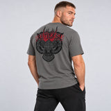 Fumetsu Fumetsu Inked Tiger T-Shirt Charcoal/Red at Bytomic 2