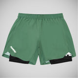 Khaki/Black Fumetsu Dual Layer Fight Shorts
