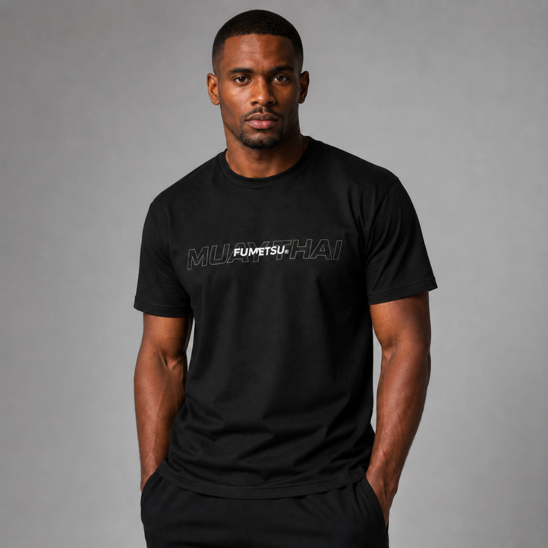 Fumetsu Muay Thai Discipline T-Shirt Black