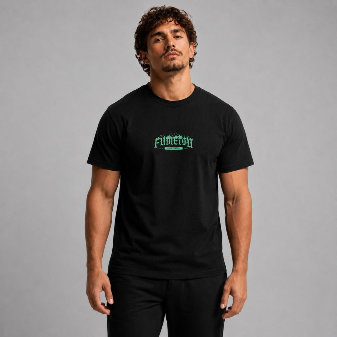 Fumetsu Oni Demon T-Shirt Black/Blue