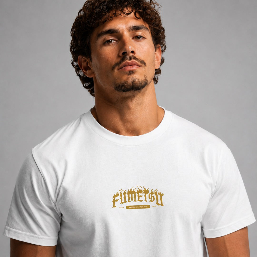 Fumetsu Oni Demon T-Shirt White