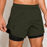 Khaki Fumetsu Origins Dual Layer Shorts