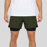 Khaki Fumetsu Origins Dual Layer Shorts