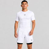 White Fumetsu Origins Dual Layer Shorts