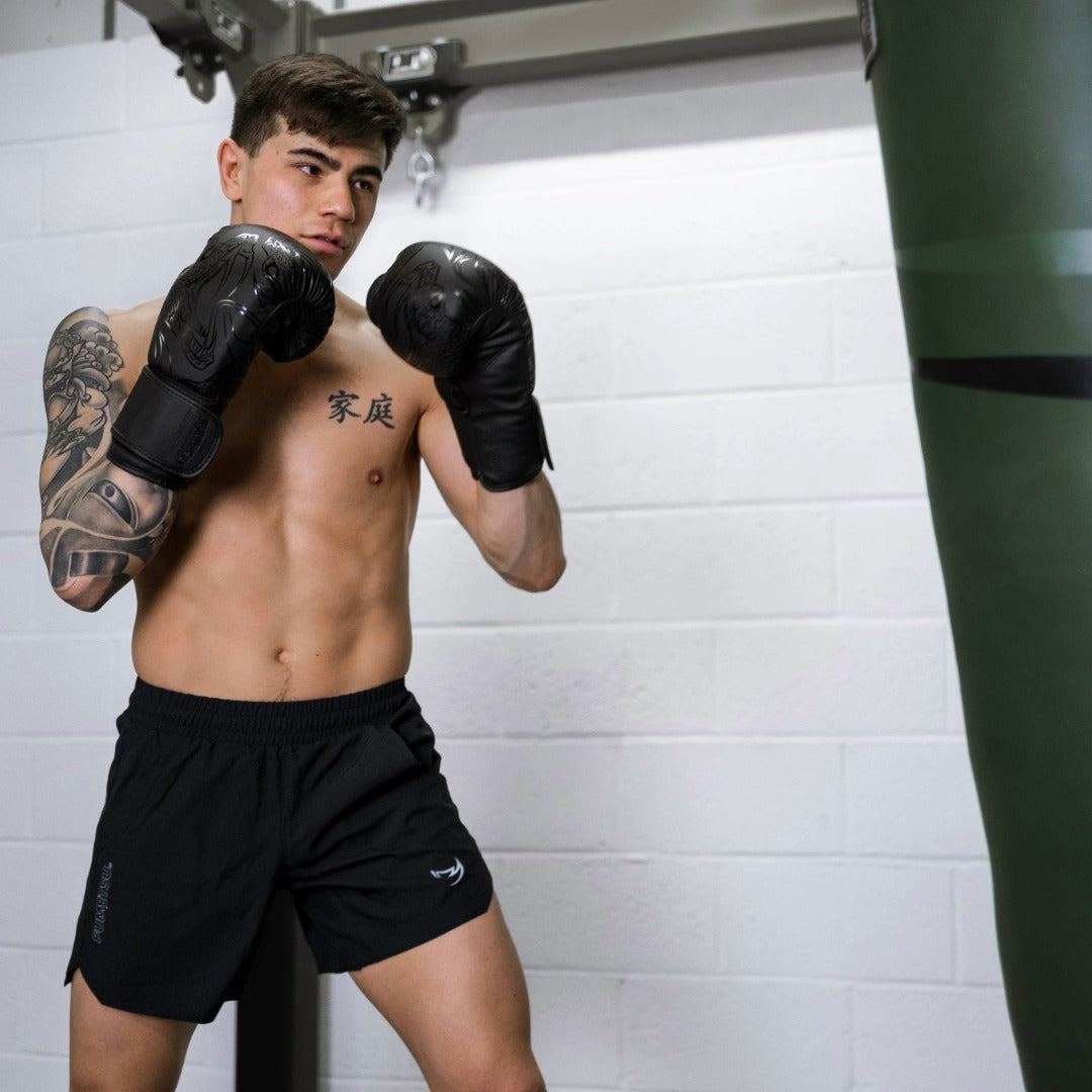 Black Fumetsu Origins Fight Shorts