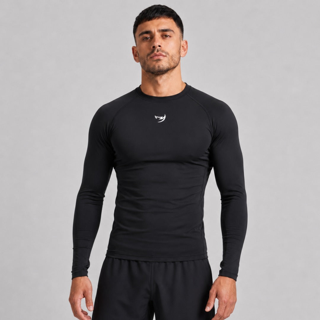 Black Fumetsu Origins Long Sleeve Rash Guard
