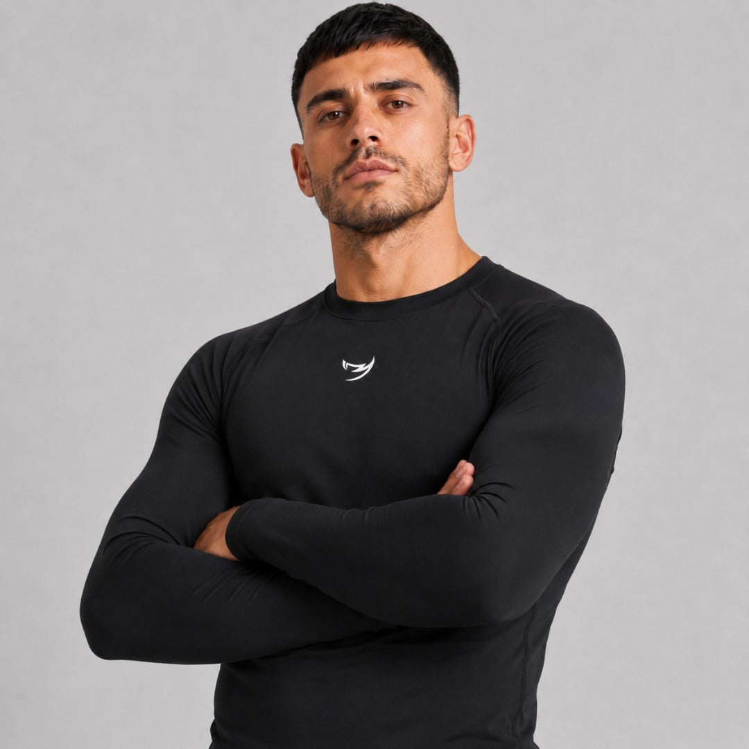 Black Fumetsu Origins Long Sleeve Rash Guard
