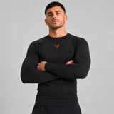 Fumetsu Origins Long Sleeve Rash Guard Black/Orange