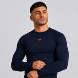 Navy Fumetsu Origins Long Sleeve Rash Guard