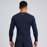 Navy Fumetsu Origins Long Sleeve Rash Guard