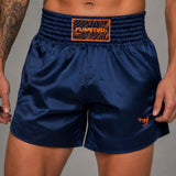 Navy Fumetsu Origins Muay Thai Shorts