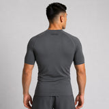 Fumetsu Origins Short Sleeve Rash Guard Grey