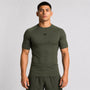 Khaki Fumetsu Origins Short Sleeve Rash Guard