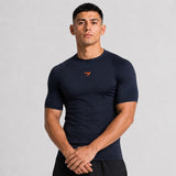 Navy Fumetsu Origins Short Sleeve Rash Guard