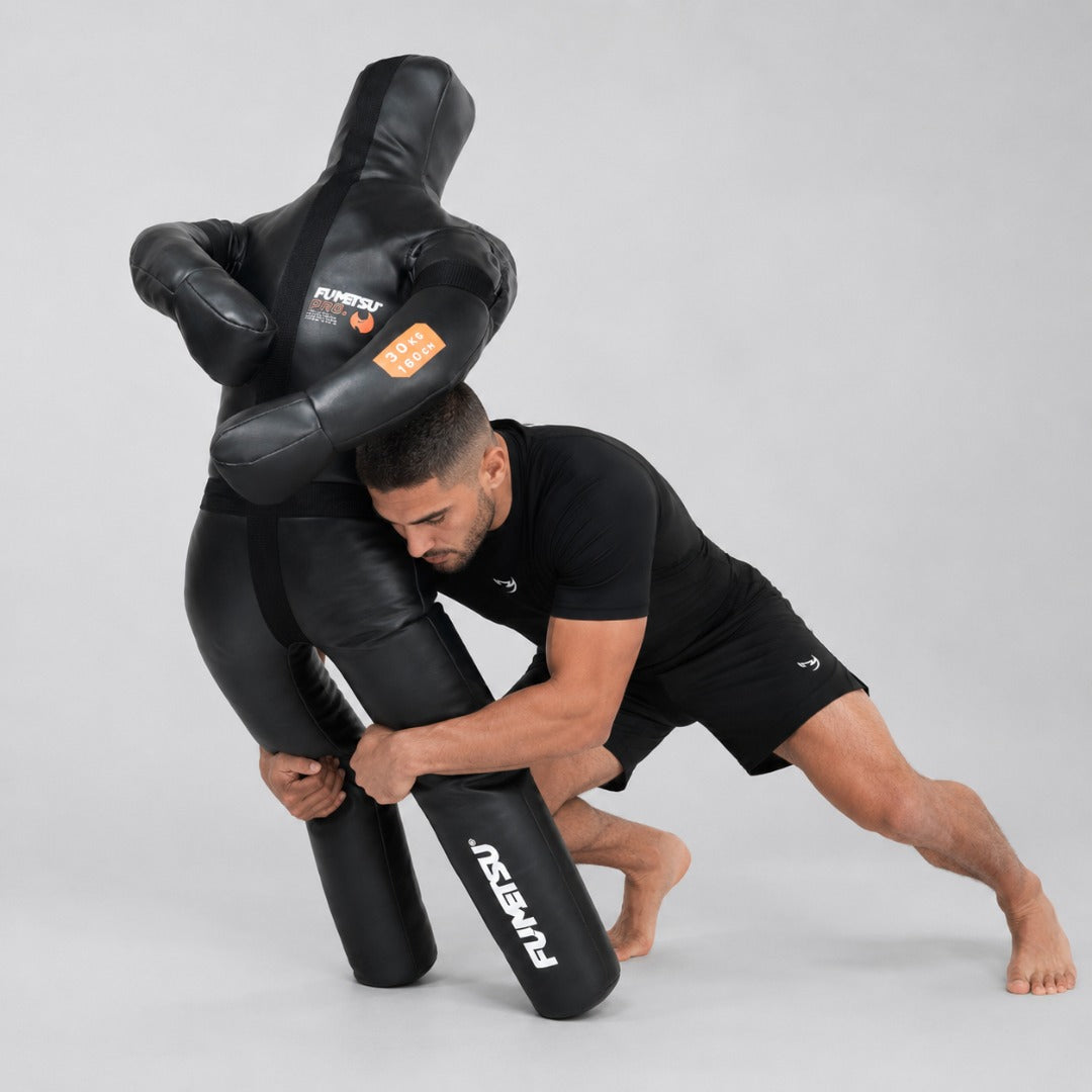 Black Fumetsu Pro 30kg Filled Grappling Dummy