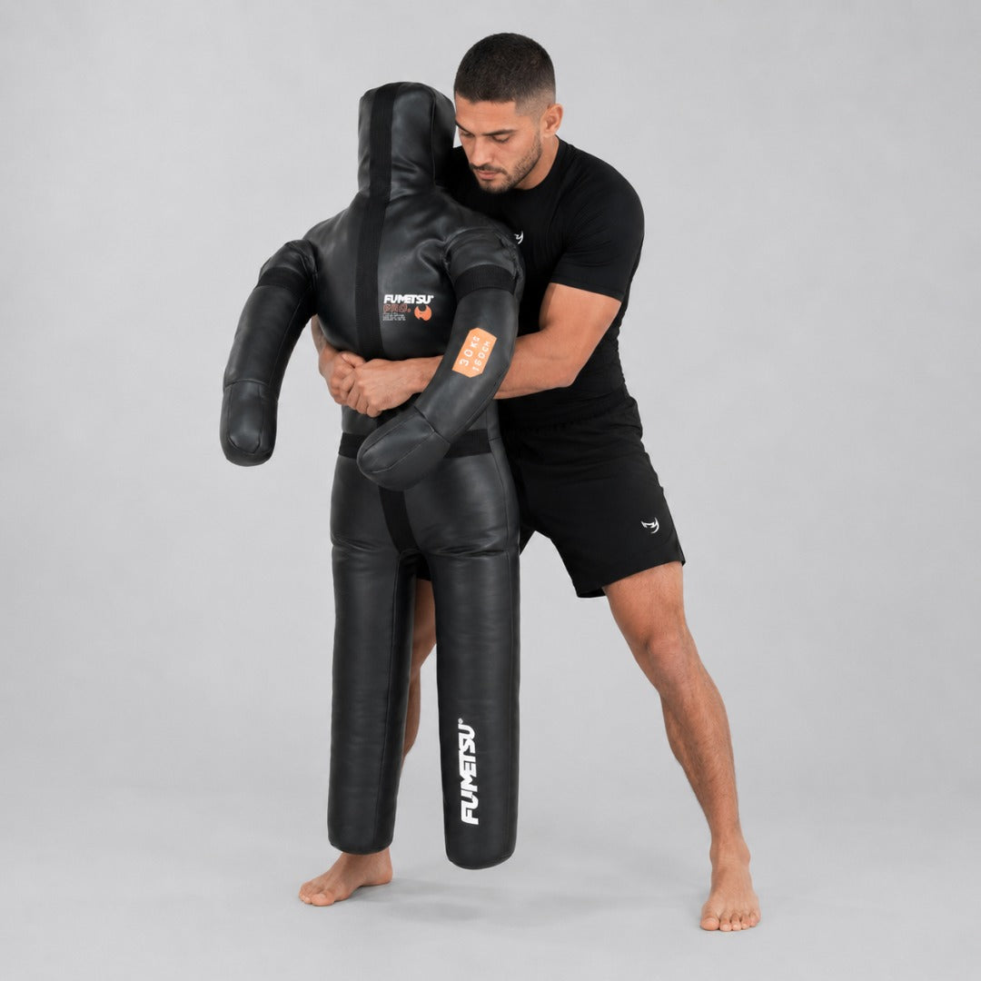 Black Fumetsu Pro 30kg Filled Grappling Dummy