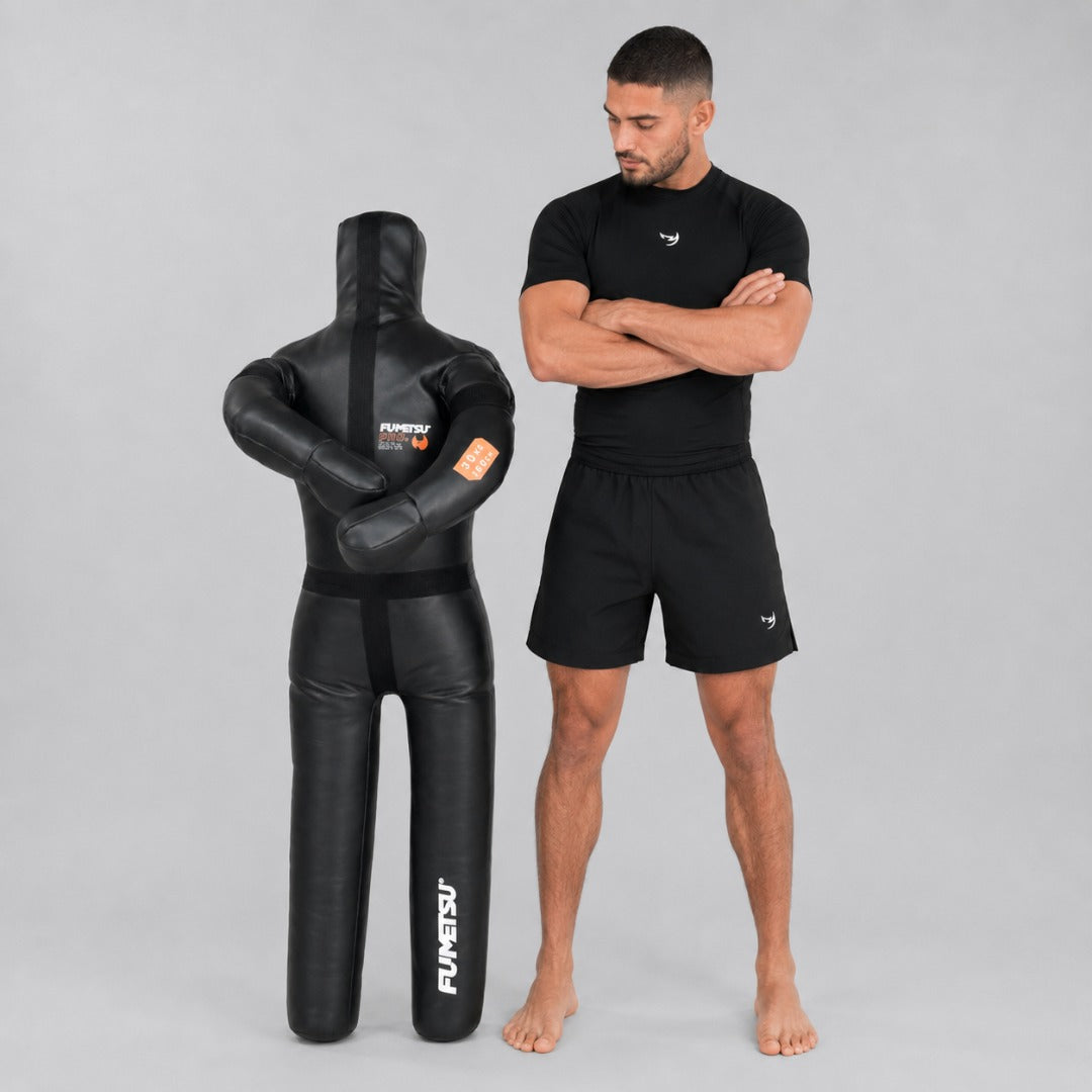 Black Fumetsu Pro 30kg Filled Grappling Dummy