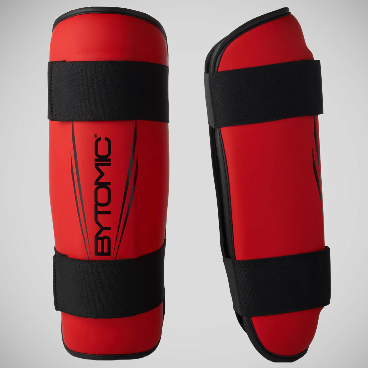 Red/Black Bytomic Axis V2 Shin Guards