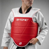 Red/Blue Bytomic Performer Reversible Chest Guard