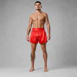 Red Bytomic Red Label Muay Thai Shorts