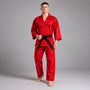 Red Bytomic Red Label V-Neck Adult Martial Arts Uniform
