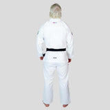 Roll Supreme The Low Key BJJ Gi White