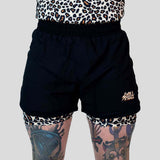 Roll Supreme The Butcher 2 in 1 Jiu Jitsu Shorts Yellow/Brown