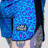 Roll Supreme The Butcher Fight Shorts Blue/Pink