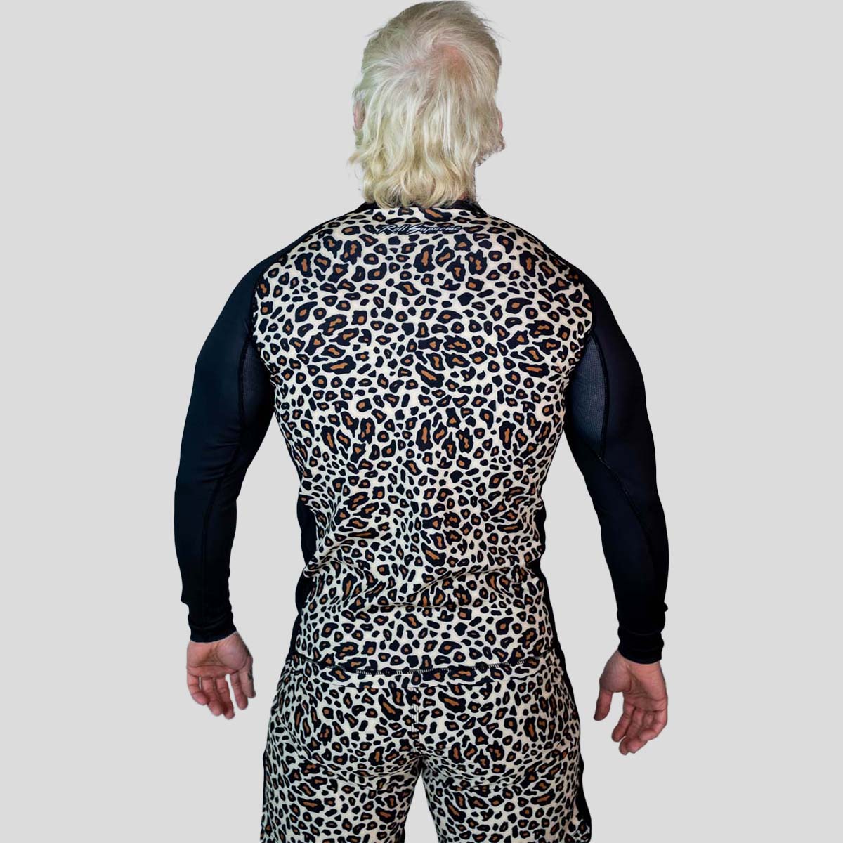 Roll Supreme The Butcher Long Sleeve Rash Guard Yellow/Brown