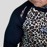Roll Supreme The Butcher Long Sleeve Rash Guard Yellow/Brown
