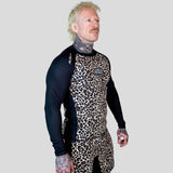 Roll Supreme The Butcher Long Sleeve Rash Guard Yellow/Brown