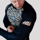 Roll Supreme The Butcher Long Sleeve Rash Guard Yellow/Brown