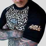 Roll Supreme The Butcher Short Sleeve Rash Guard Yellow/Brown