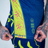 Roll Supreme The Rave Nuclear Candy Trip Short Sleeve Rash Guard