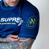 Roll Supreme The Rave Nuclear Candy Trip Short Sleeve Rash Guard