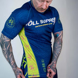 Roll Supreme The Rave Nuclear Candy Trip Short Sleeve Rash Guard