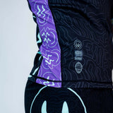 Roll Supreme The Rave Ultraviolet Brain Freeze Short Sleeve Rash Guard