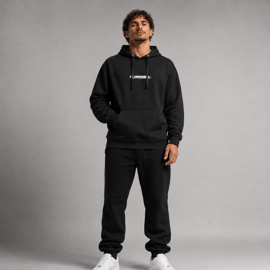 Fumetsu Signature Blur Hoodie Black