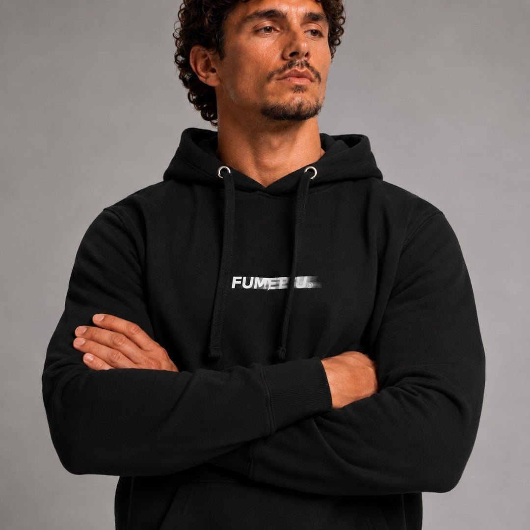 Fumetsu Signature Blur Hoodie Black