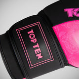 Top Ten Dragon Boxing Gloves Black/Pink