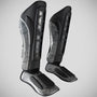 Top Ten Dragon Shin and Instep Guard Black/Grey