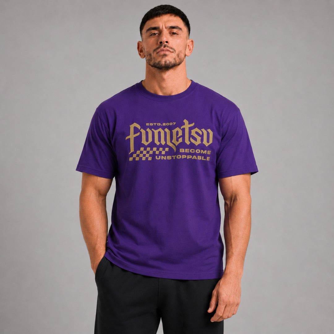 Fumetsu Underground T-Shirt Purple