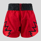 Venum Inferno Muay Thai Shorts Red/Charcoal/Black