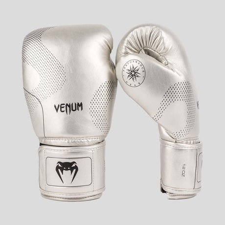 Venum Nexus Boxing Gloves Silver/Black