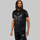 Venum Training Camp 4.0 Dry Tech T-Shirt Black/Neo Green