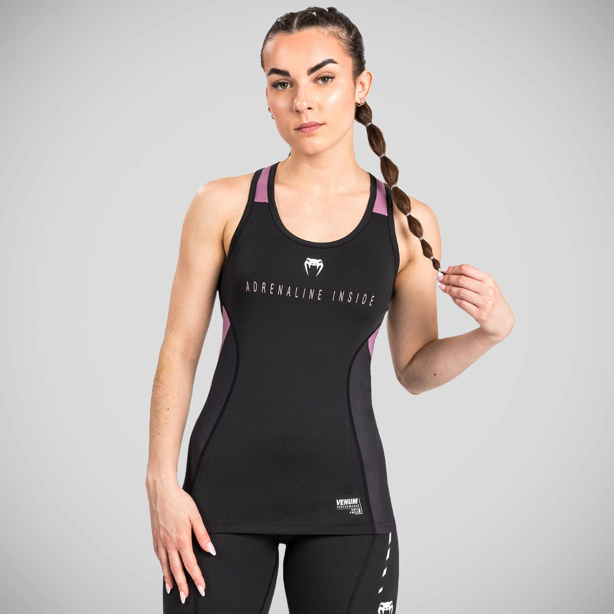 Venum Adrenaline Women's Dry Tech Tank Top Black/Purple