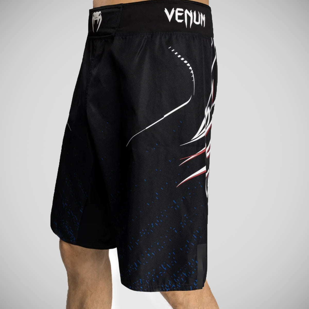 Venum x Tekken 8 Jin Kazama Fight Shorts Black/White from Bytomic